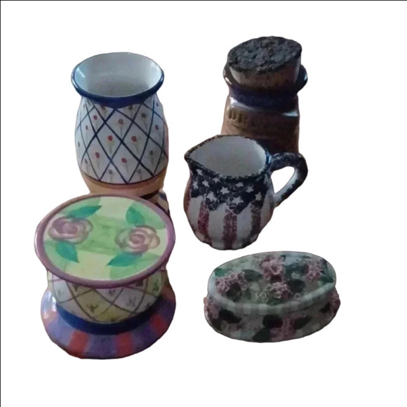 💙🌹Multiple ceramic items for home decoration - Picture 1 of 15